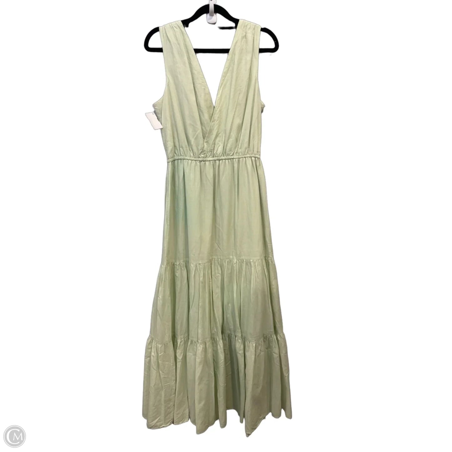 Dress Casual Maxi By Banana Republic In Green, Size: S