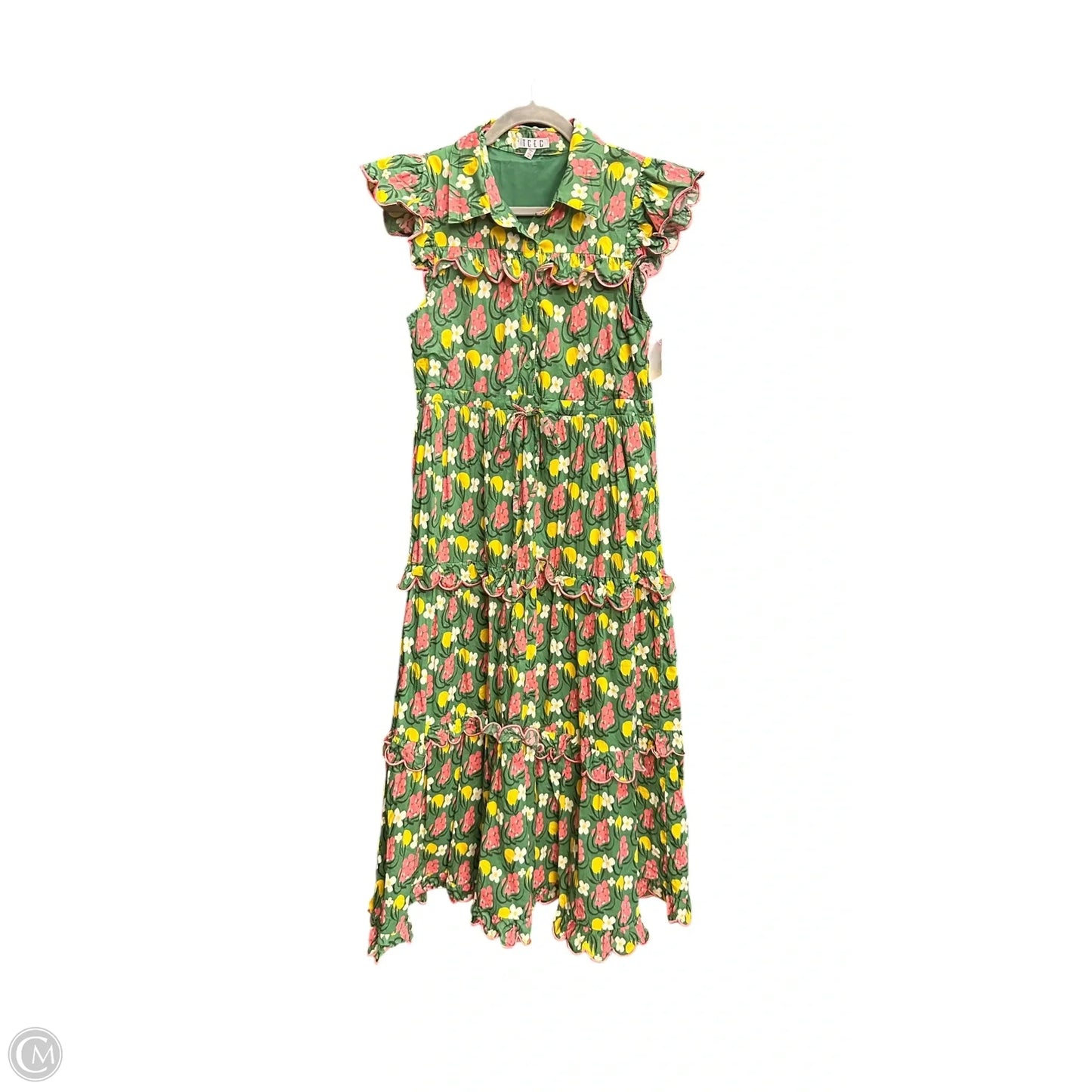 Dress Casual Maxi By Tcec In Floral Print, Size: S