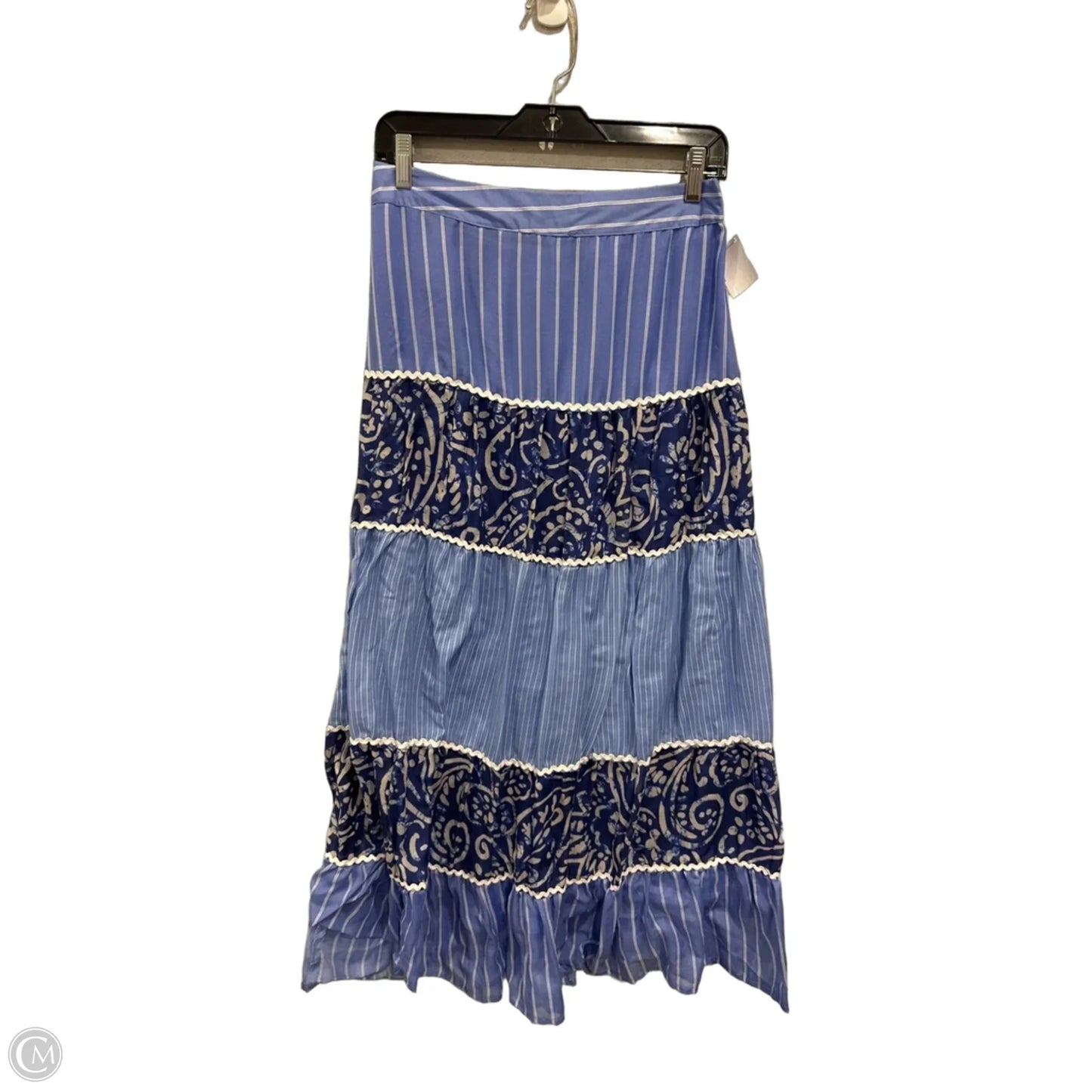 Skirt Maxi By Clothes Mentor In Striped Pattern, Size: 6