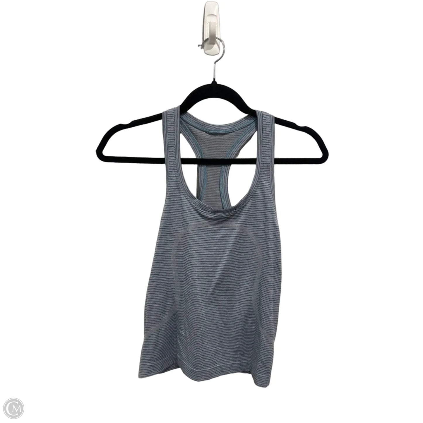 Athletic Tank Top By Lululemon In Striped Pattern, Size: S