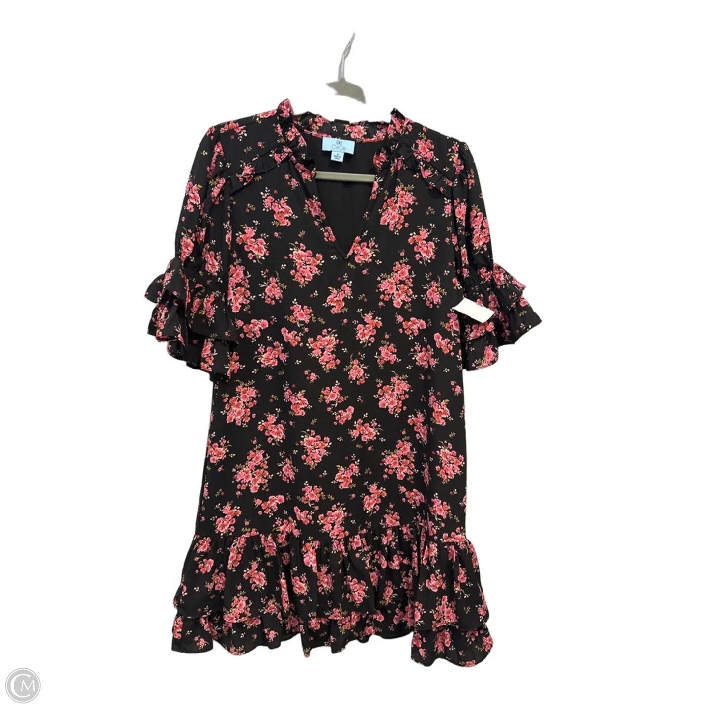 Dress Casual Short By Cece In Floral Print, Size: S