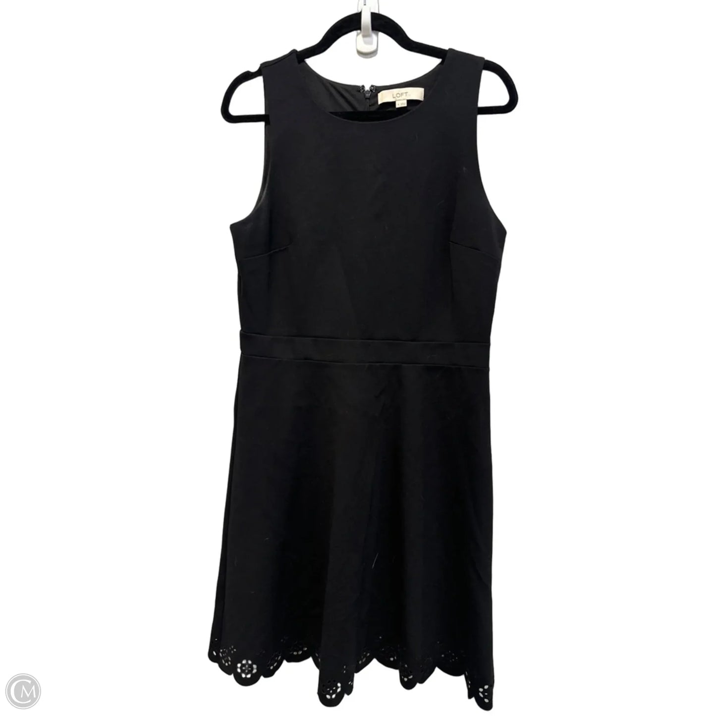 Dress Casual Short By Loft In Black, Size: M