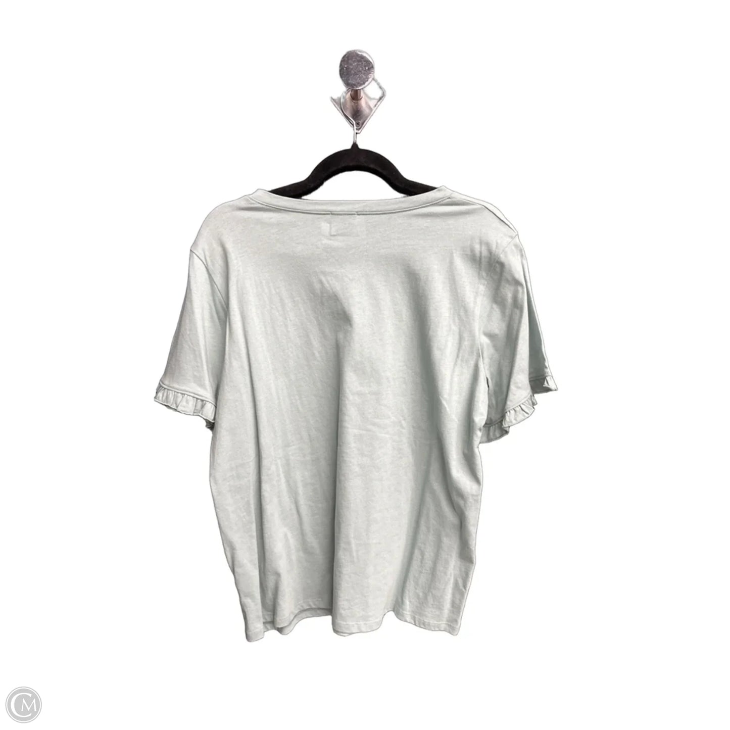 Top Short Sleeve Basic By Clothes Mentor In Blue, Size: L