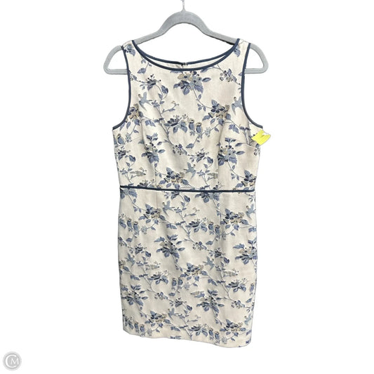 Dress Casual Midi By Ann Taylor In Floral Print, Size: M