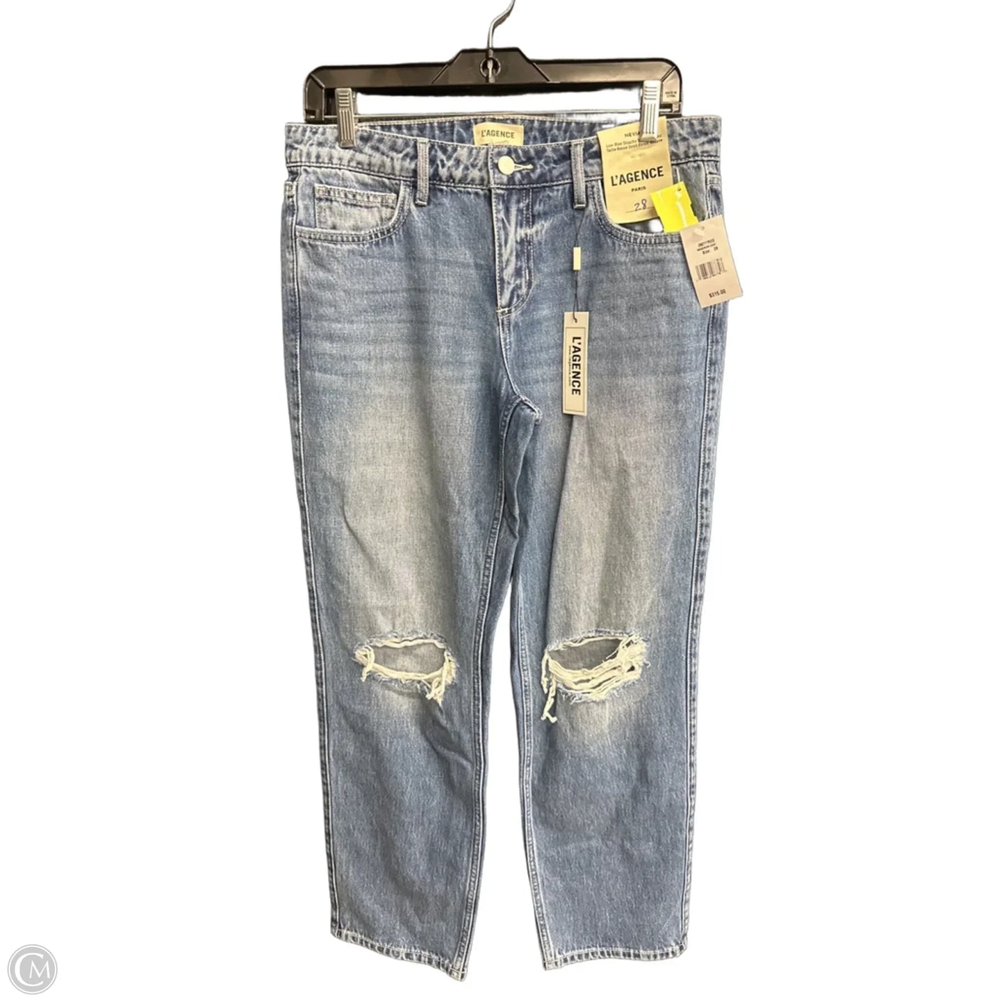 Jeans Straight By Clothes Mentor In Blue Denim, Size: 6