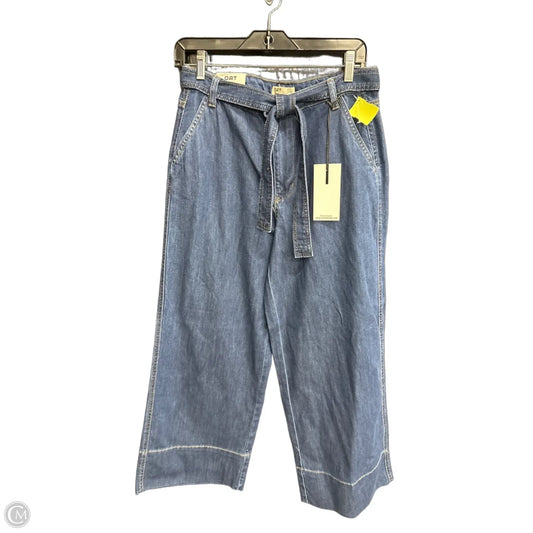 Jeans Wide Leg By Oat In Blue Denim, Size: 8