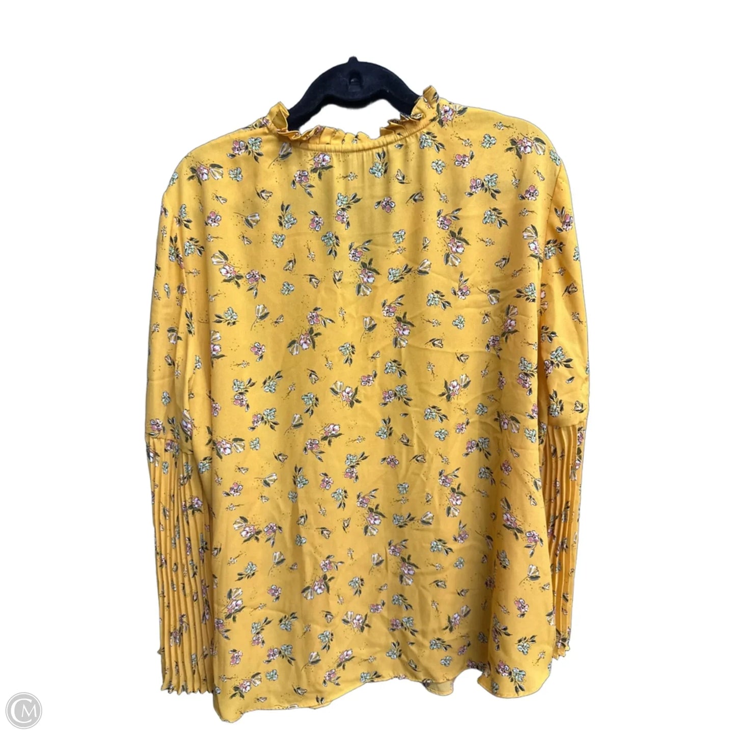 Top Long Sleeve By Ralph Lauren In Floral Print, Size: 2x