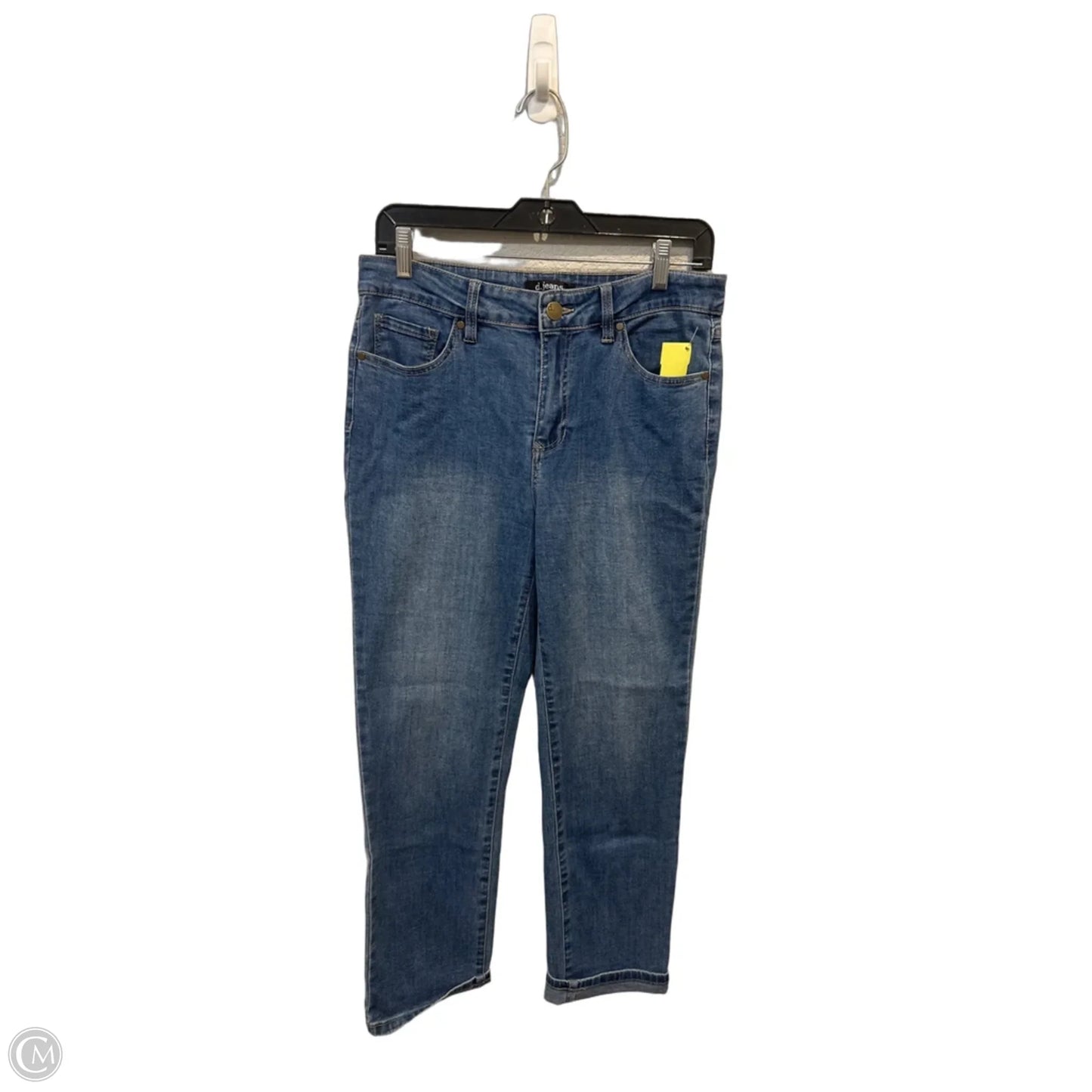 Jeans Skinny By D Jeans In Blue Denim, Size: 6
