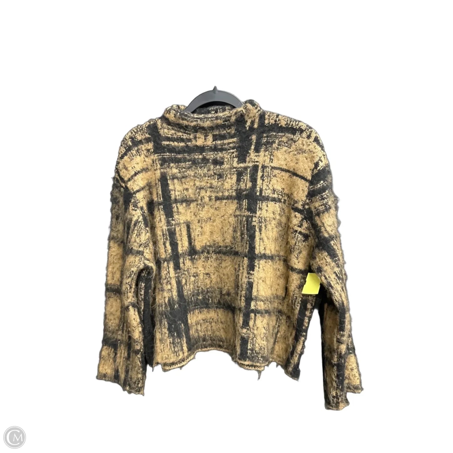Sweater By Zara In Black & Brown, Size: S