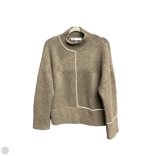 Sweater By Zara In Brown, Size: S