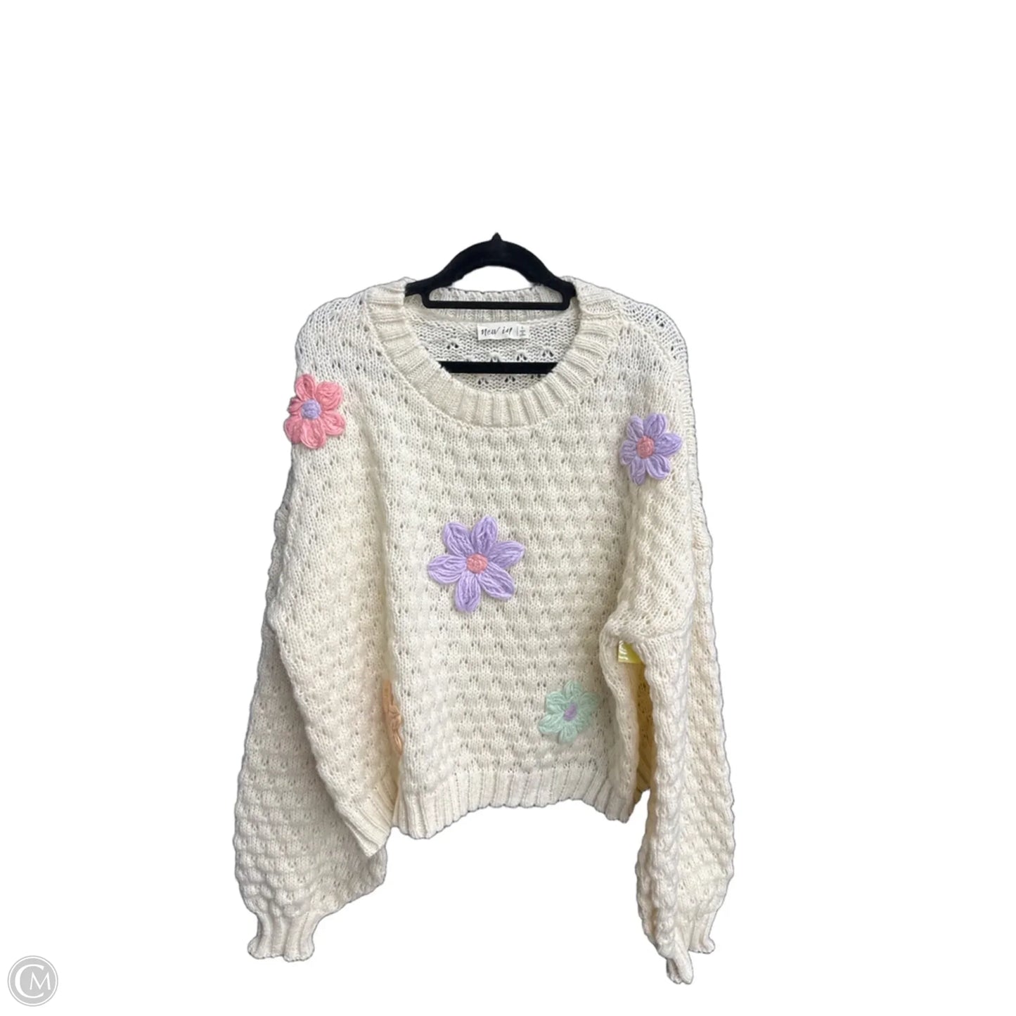Sweater By New In In Cream, Size: L