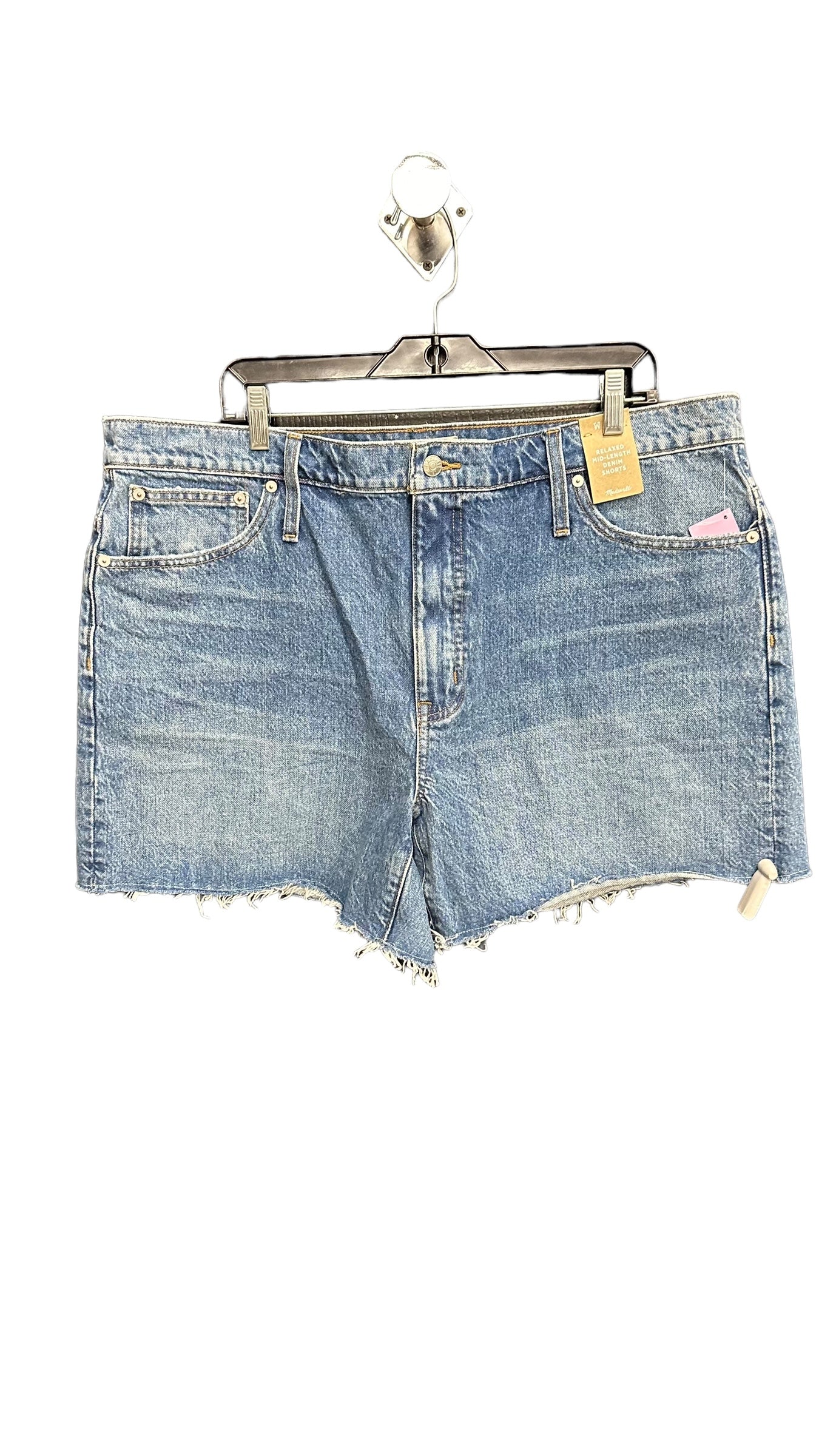 Blue Denim Shorts Madewell, Size 18