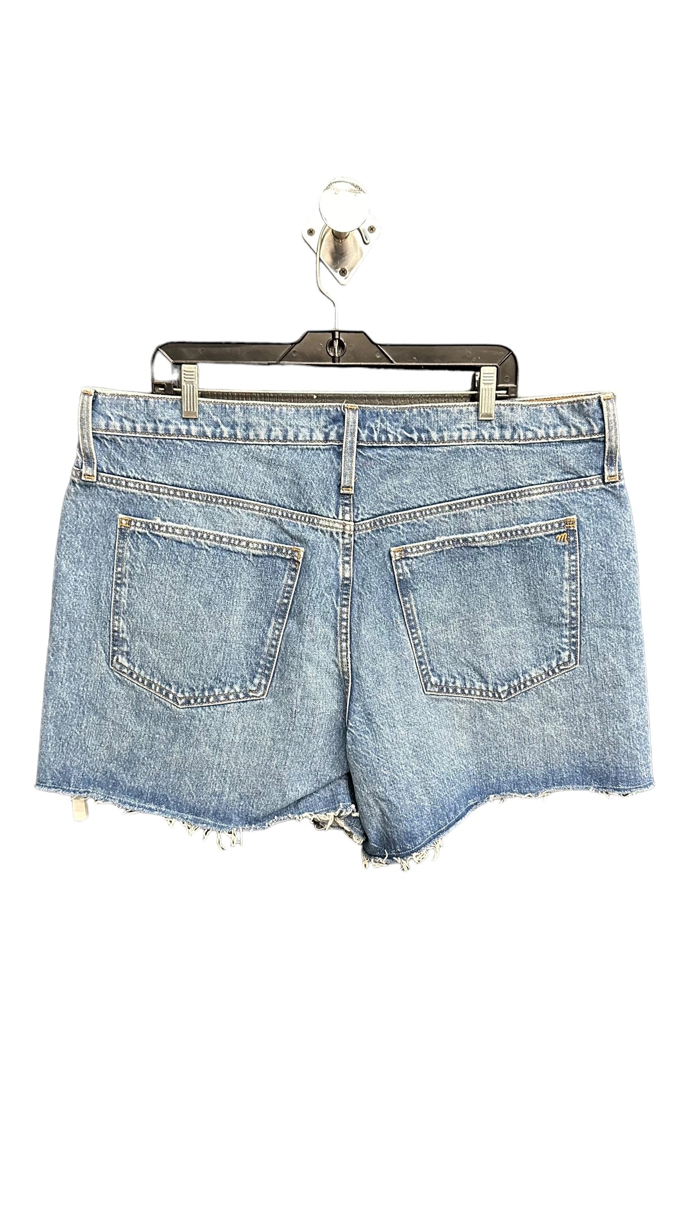Blue Denim Shorts Madewell, Size 18