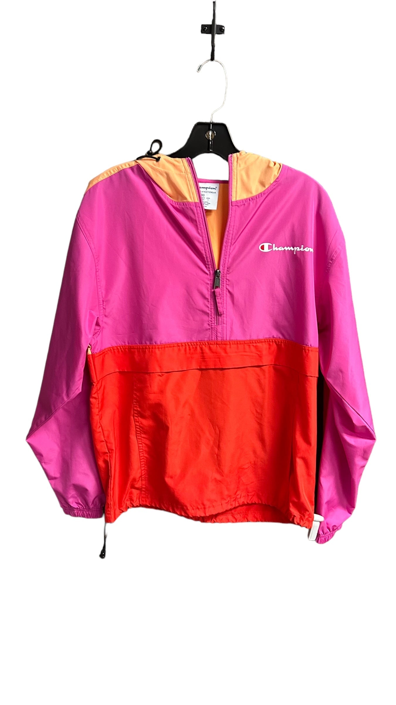 Athletic Jacket By Champion In Multi-colored, Size: Xs