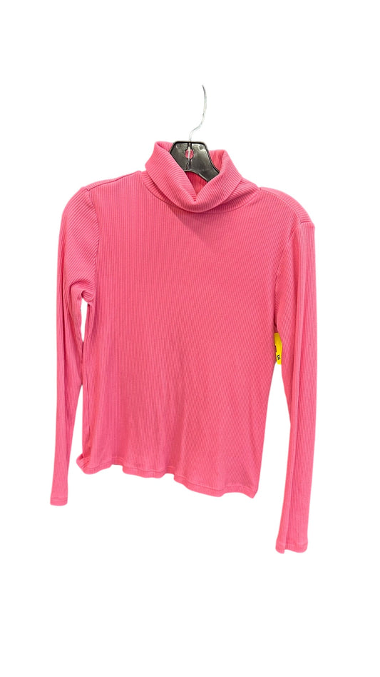 Top Long Sleeve By Old Navy In Pink, Size: M