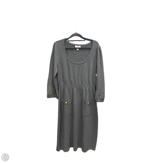 Dress Designer By Lilly Pulitzer In Black & Gold, Size: L