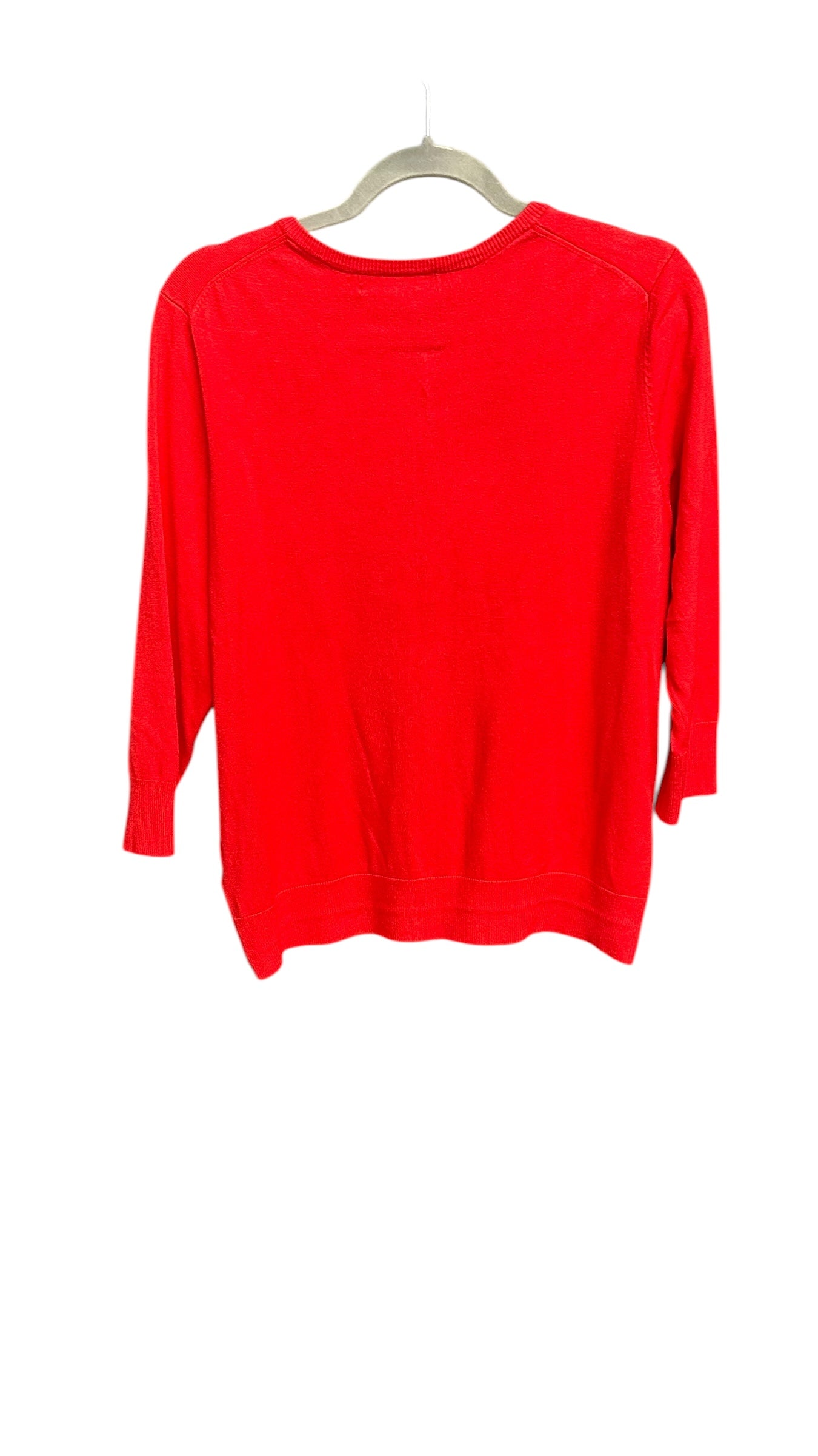 Cardigan By Ellen Tracy In Red, Size: M