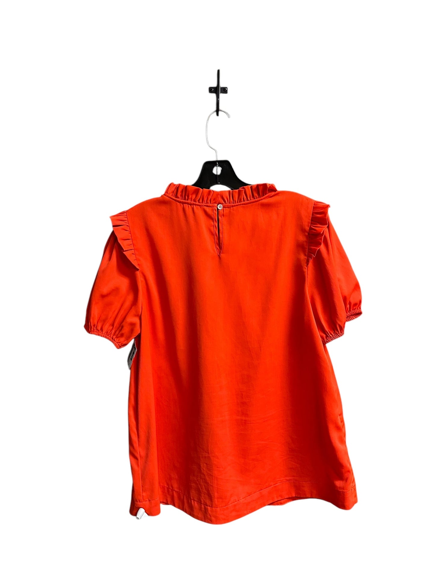 Top Short Sleeve By Jodifl In Orange, Size: M