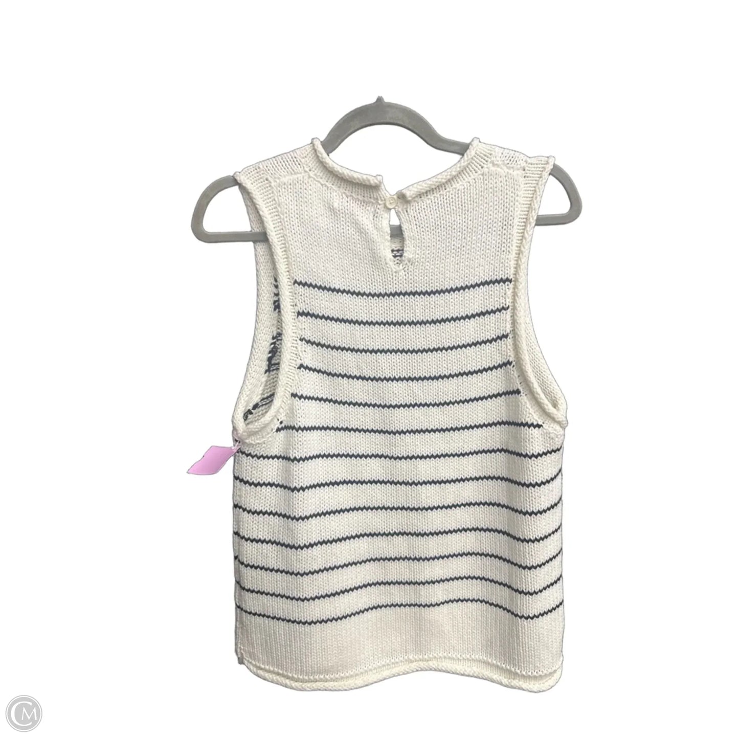 Top Sleeveless By Clothes Mentor In Striped Pattern, Size: L