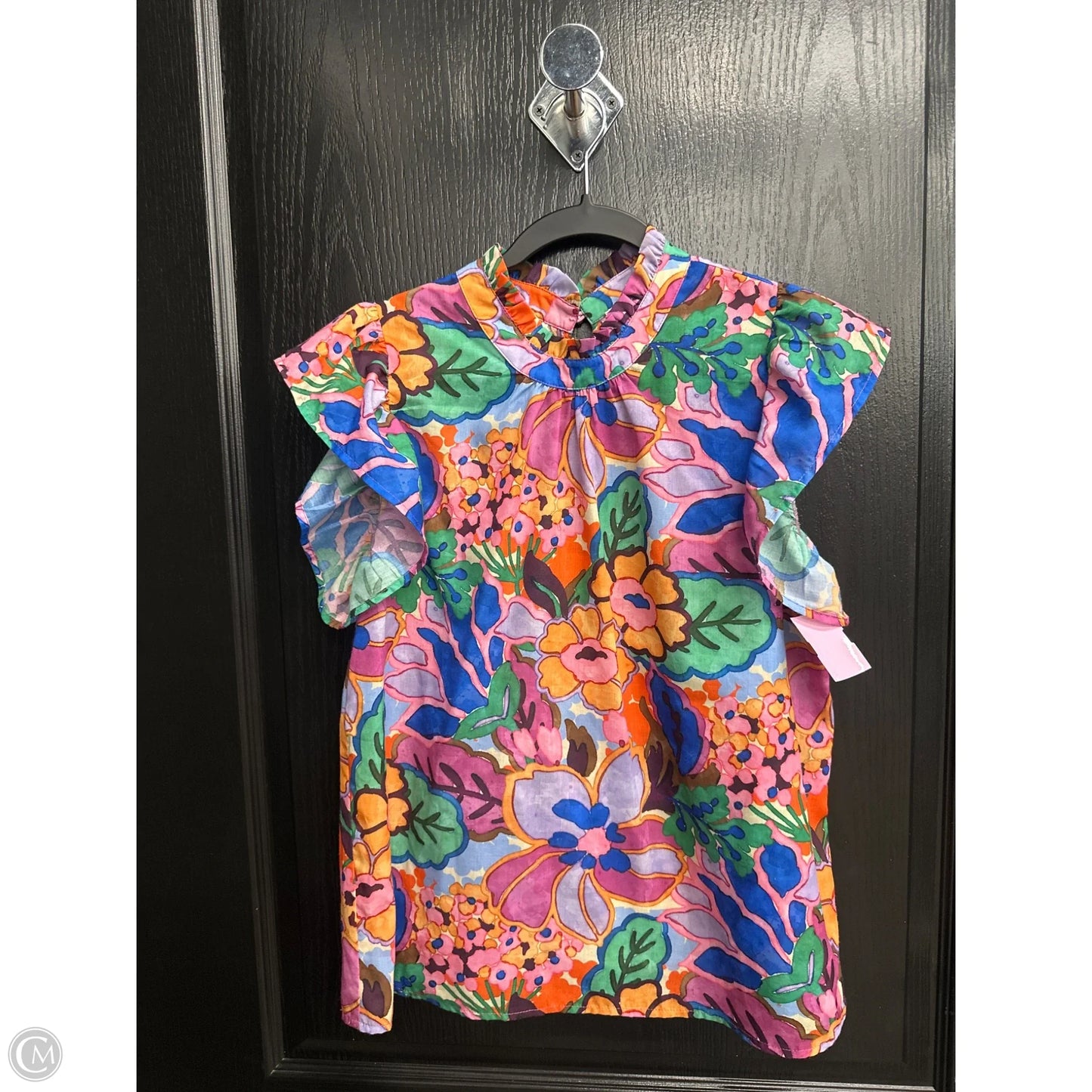 Blouse Sleeveless By Thml In Floral Print, Size: M