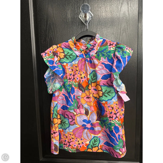 Blouse Sleeveless By Thml In Floral Print, Size: M