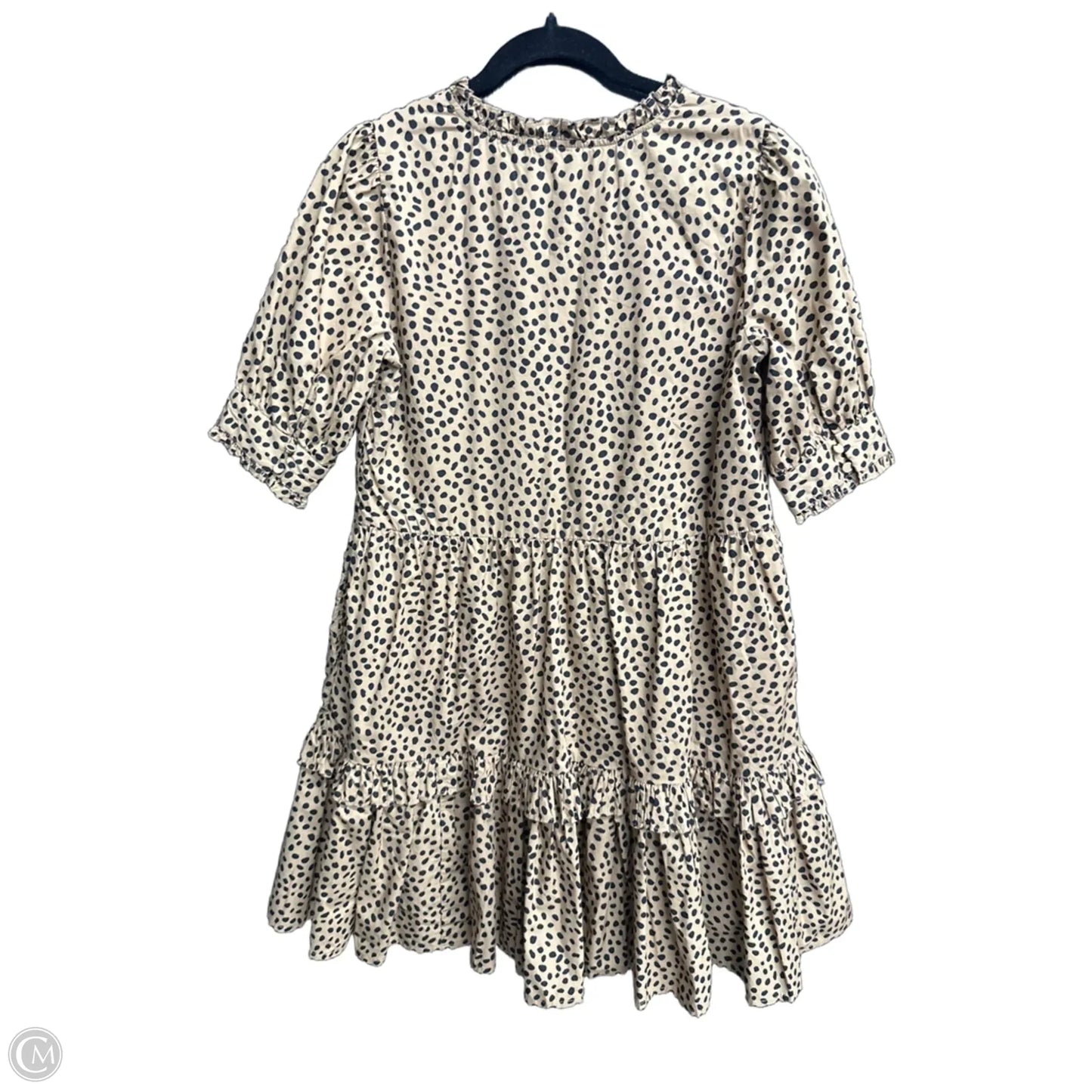 Dress Casual Midi By J. Crew In Black & Brown, Size: S