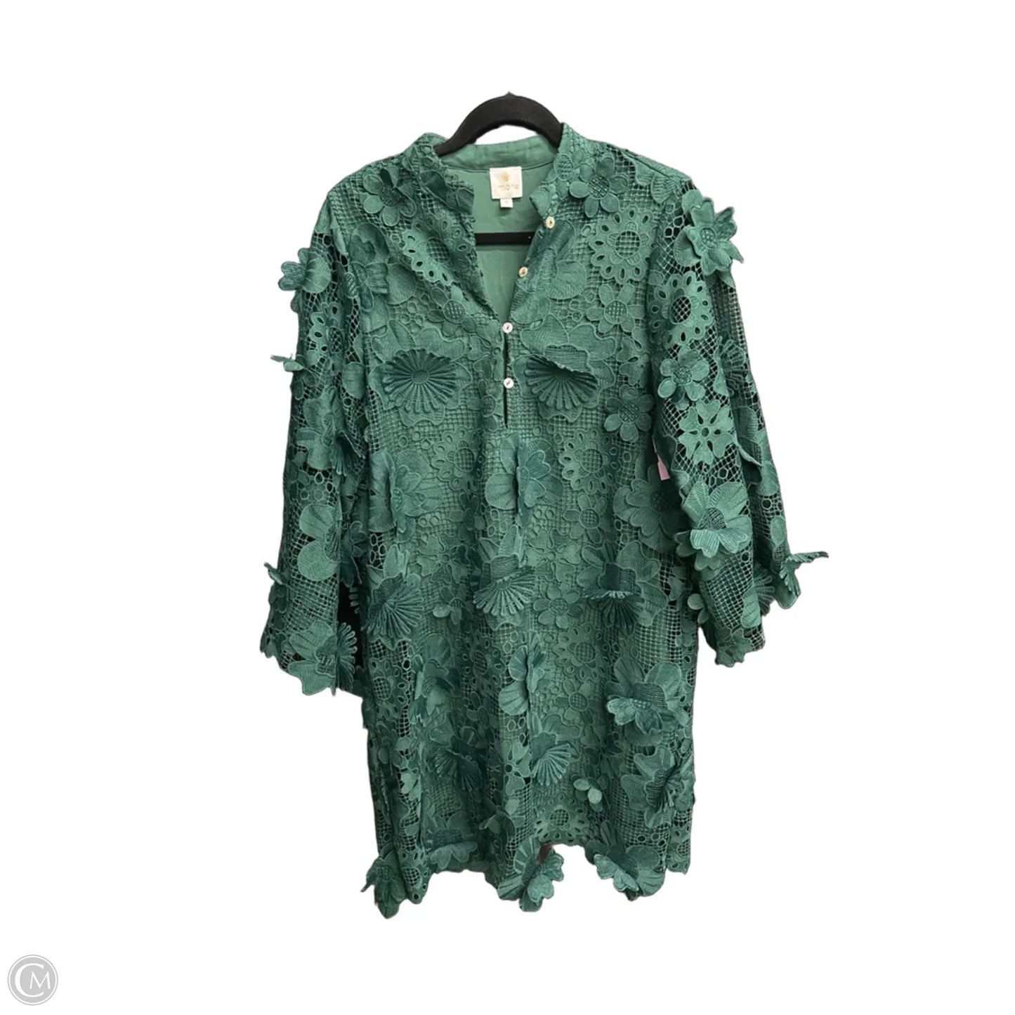 Dress Casual Midi By J.marie In Green, Size: S