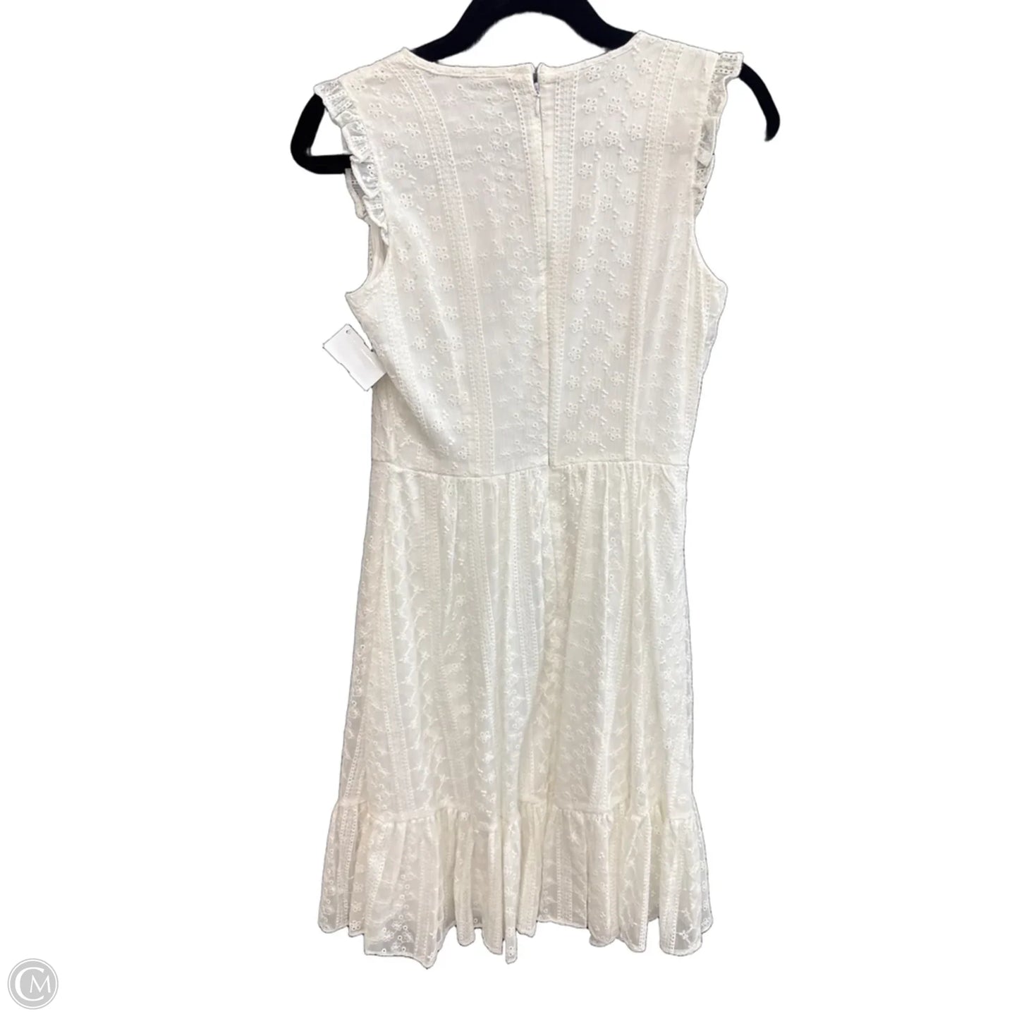Dress Casual Maxi By Calvin Klein In White, Size: Xs