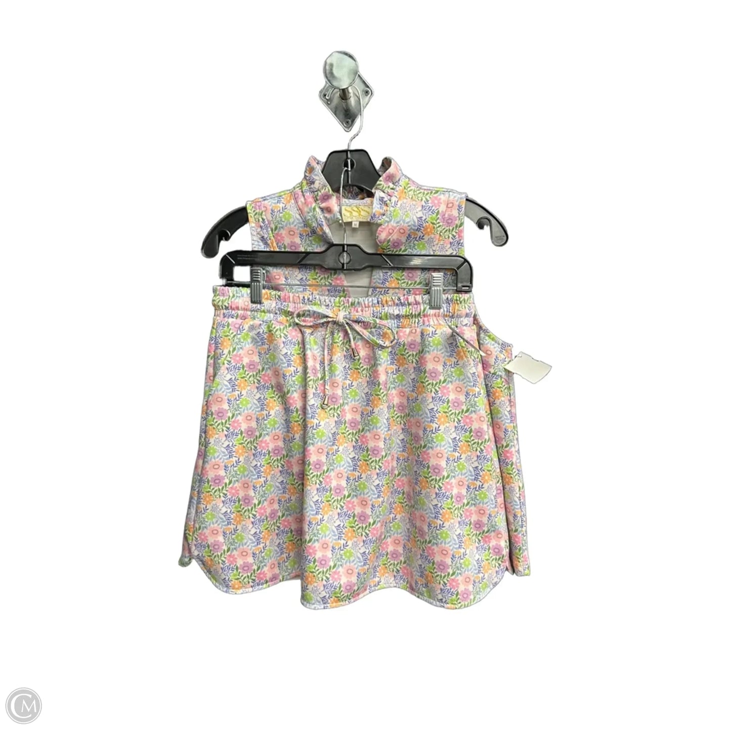 Skort 2pc Set By Clothes Mentor In Floral Print, Size: M