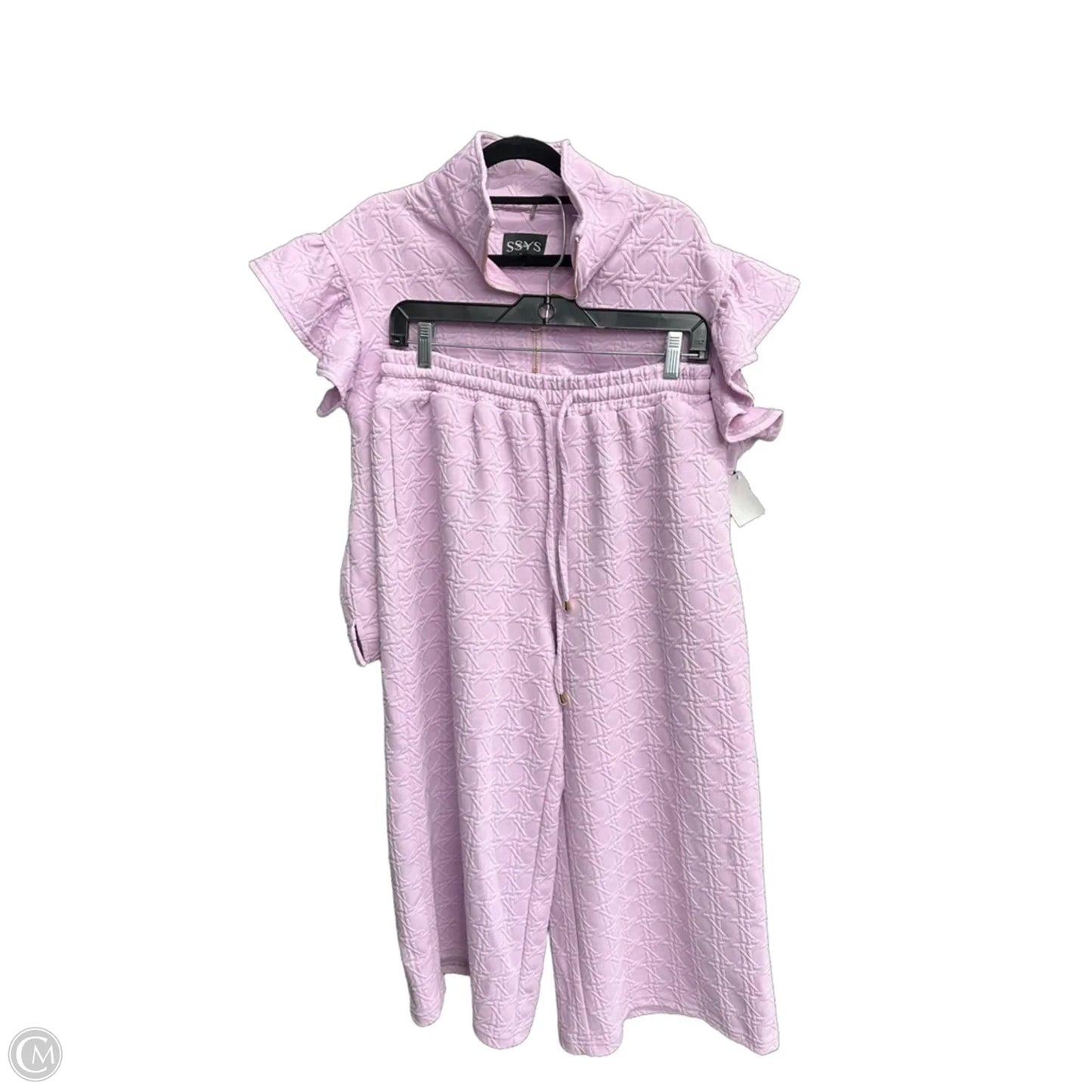 Pants Set 2pc By Clothes Mentor In Purple, Size: M