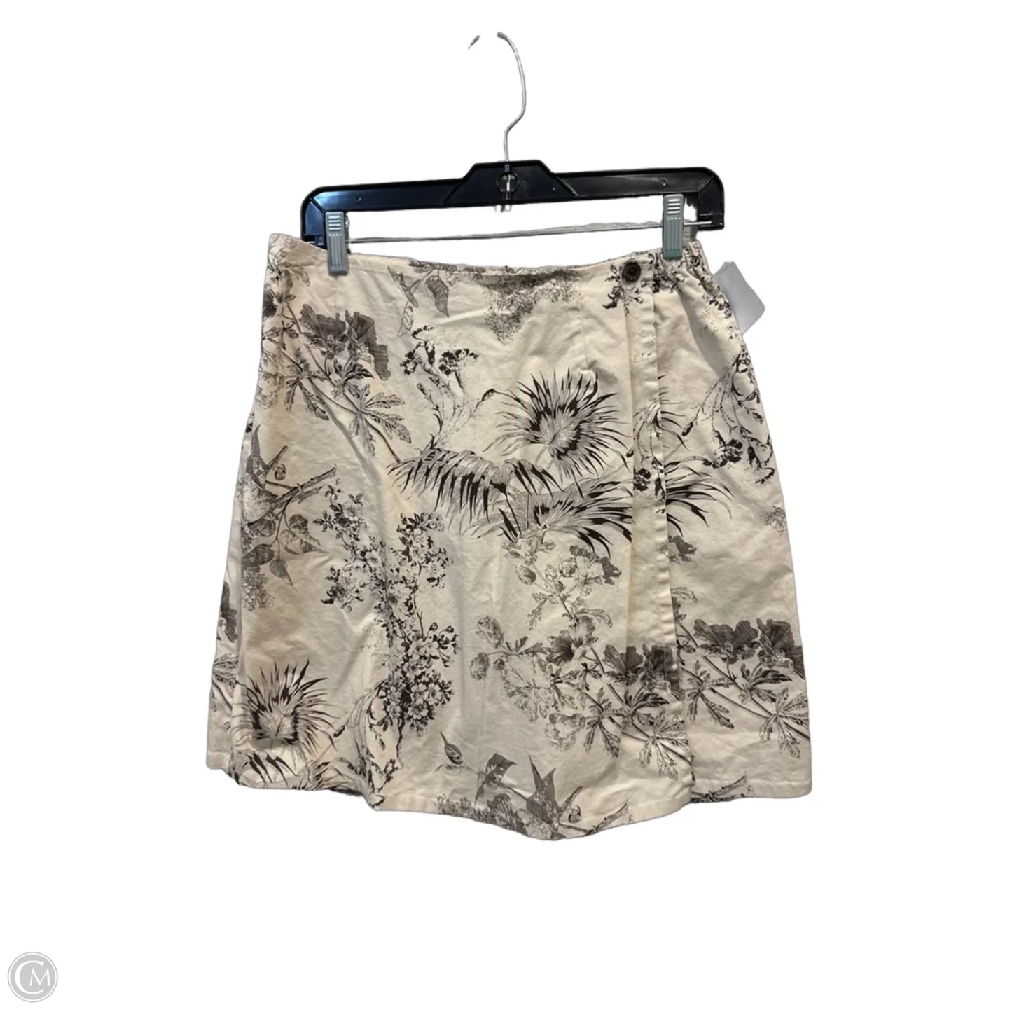 Skort By D&co. In Floral Print, Size: M