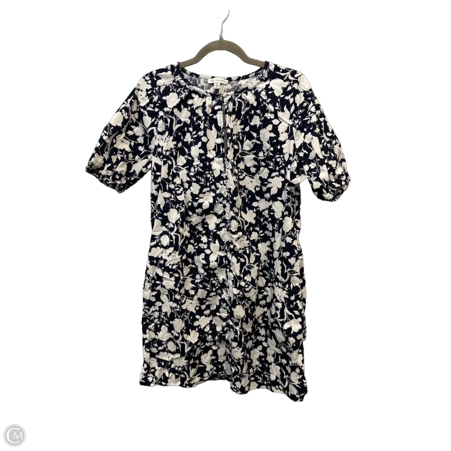 Dress Casual Midi By Free Assembly In Floral Print, Size: M