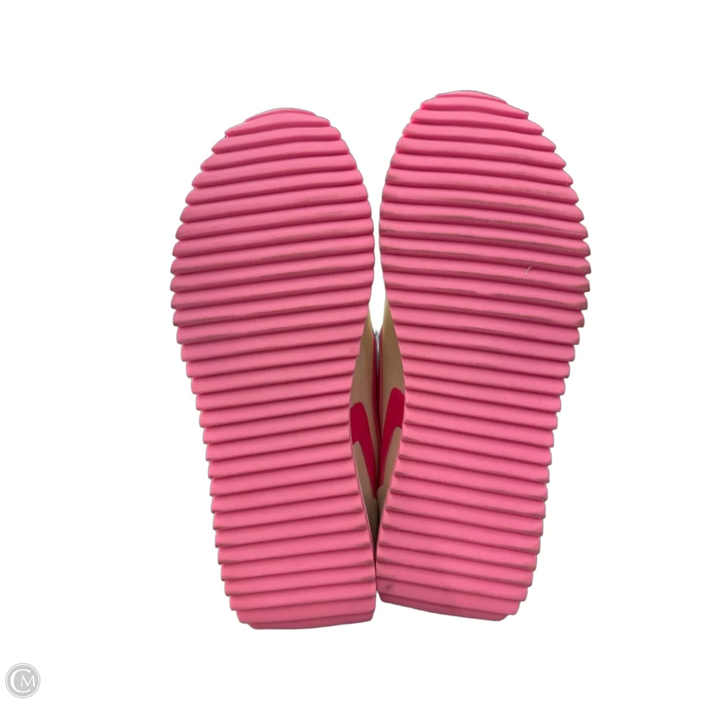 Shoes Sneakers By Steve Madden In Cream & Pink, Size: 8