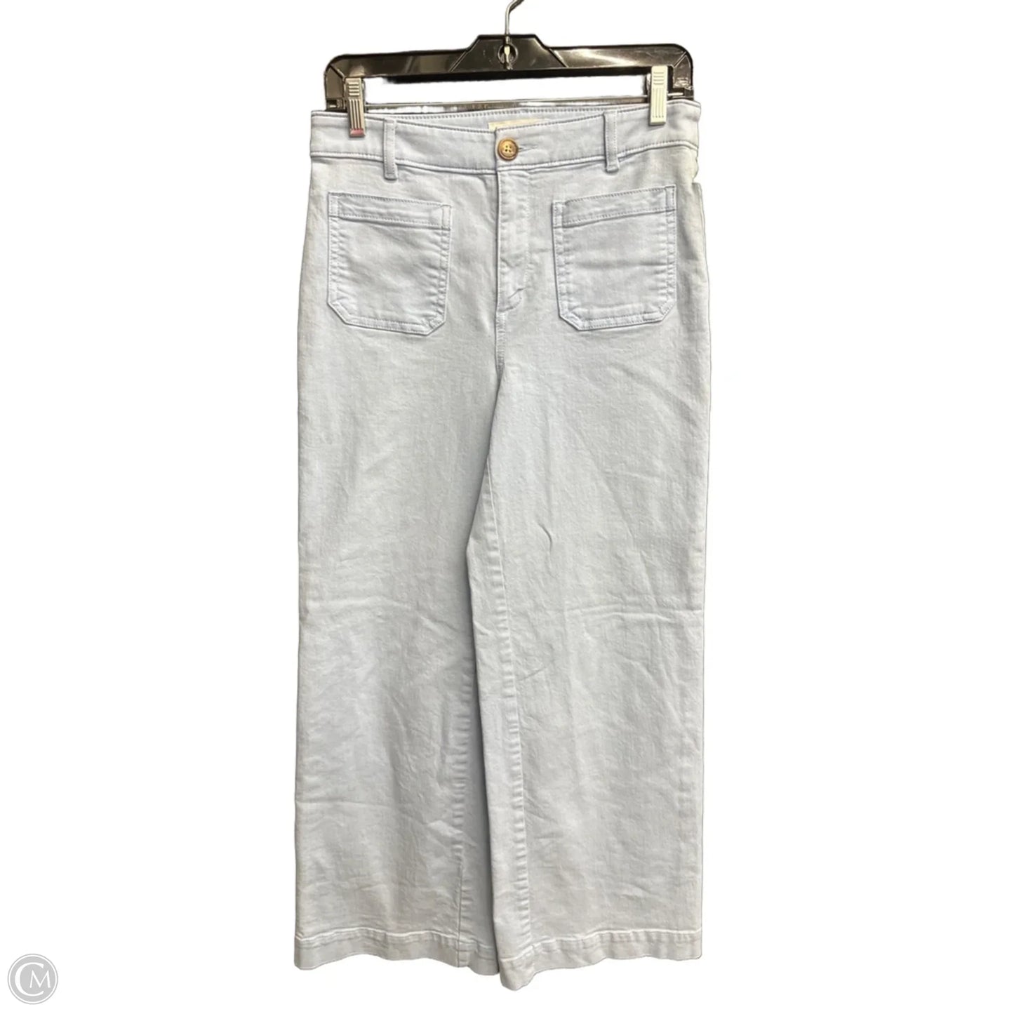 Jeans Wide Leg By Loft In Blue, Size: 2