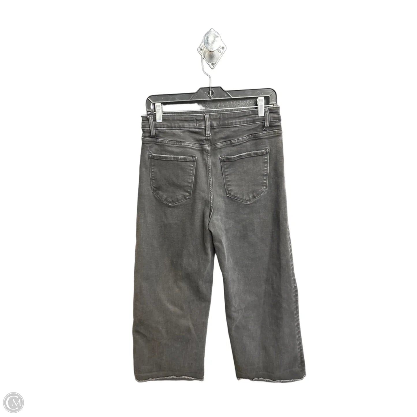 Jeans Wide Leg By Mica In Black Denim, Size: 6
