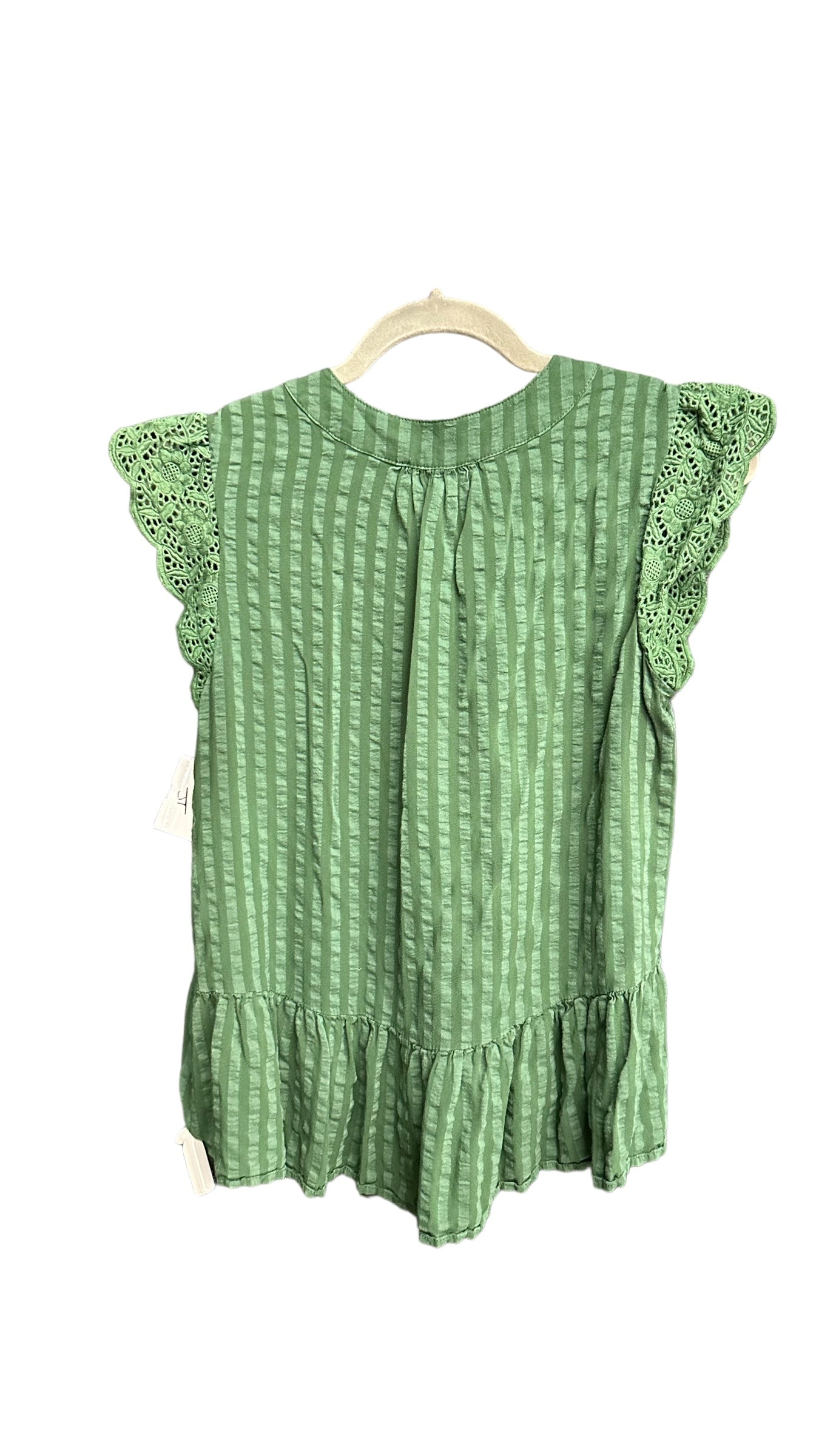 Green Top Short Sleeve Thml, Size S