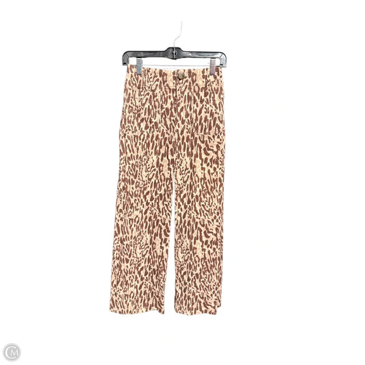 Jeans Wide Leg By Maeve In Animal Print, Size: 2