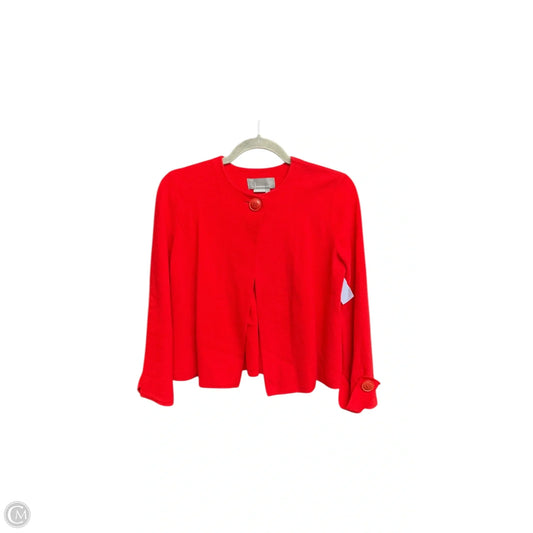 Cardigan By Anthropologie In Red, Size: Xs