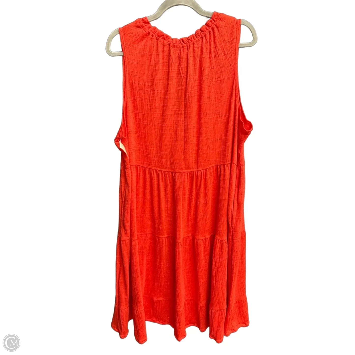 Dress Casual Midi By Max Studio In Red, Size: 2x