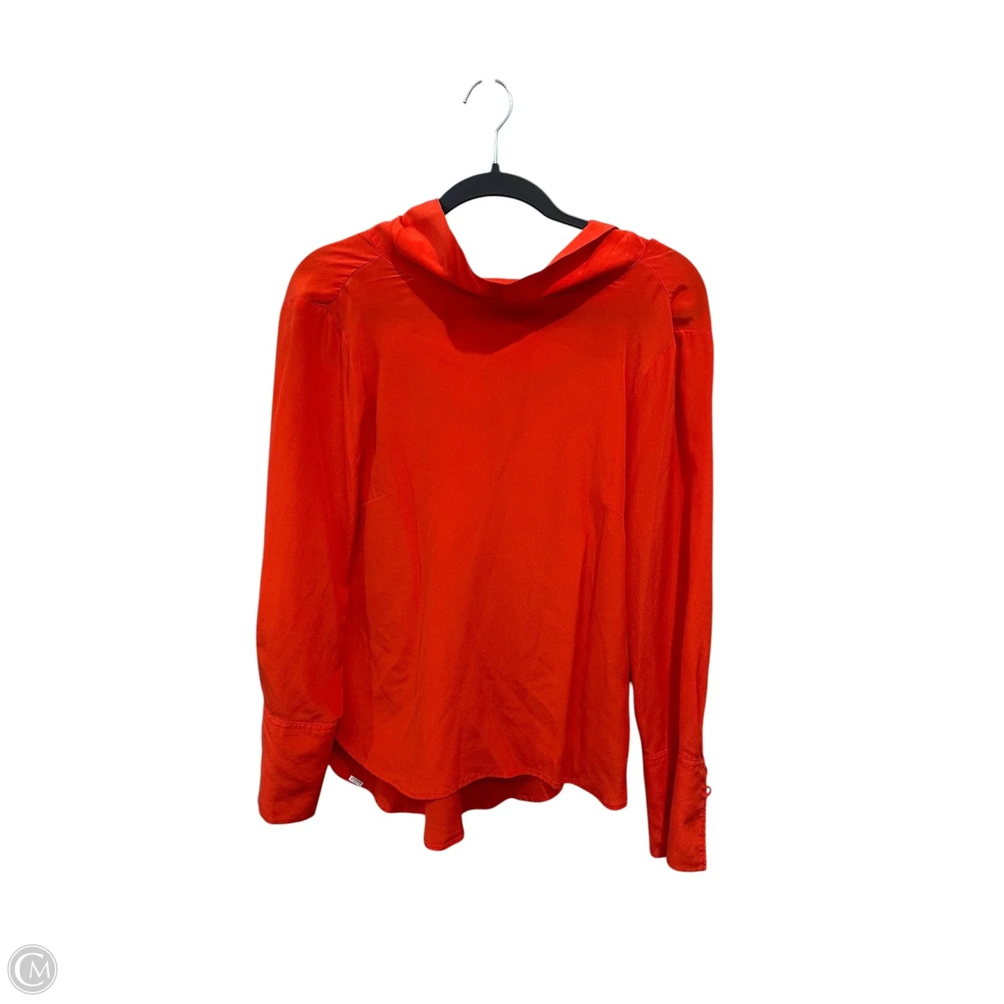 Top Long Sleeve By J. Crew In Orange, Size: S