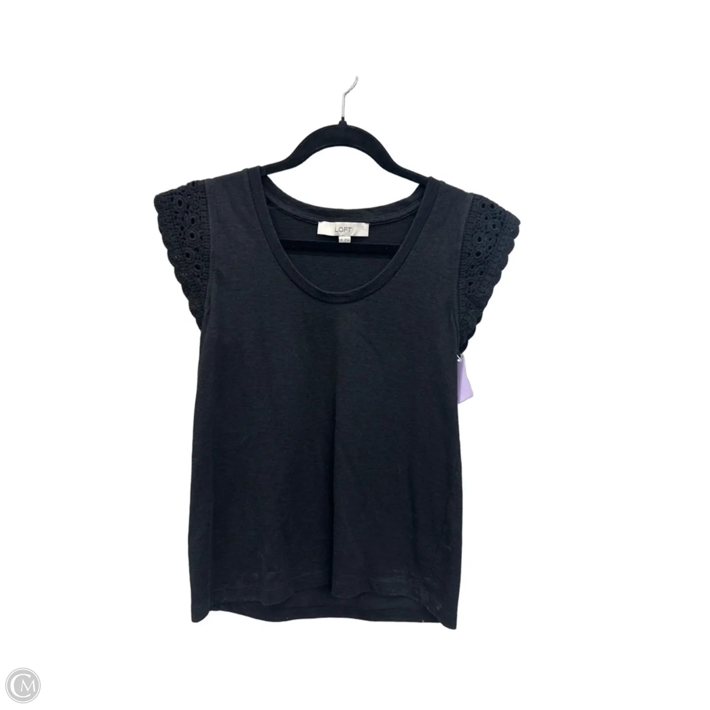 Top Sleeveless By Loft In Black, Size: Xs