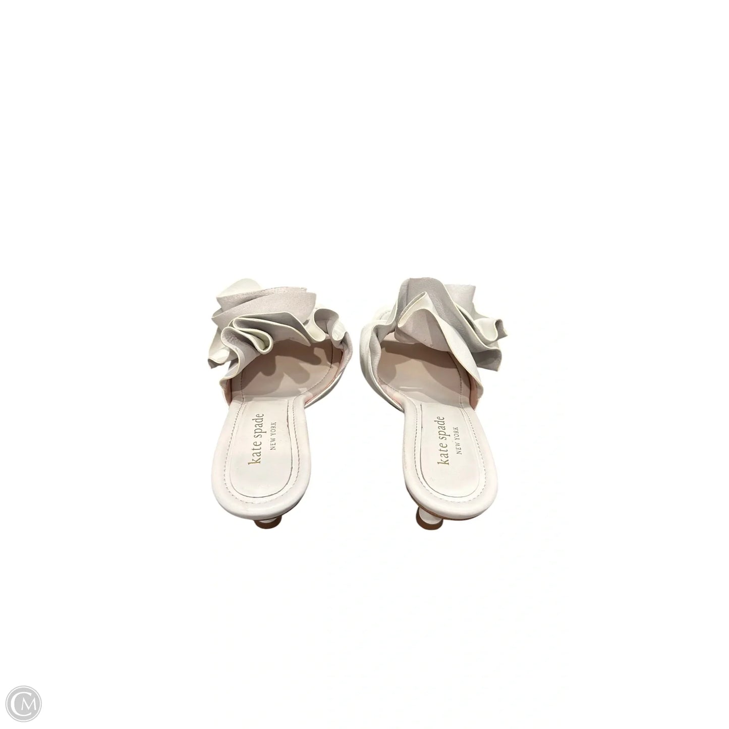 Shoes Designer By Kate Spade In White, Size: 9.5