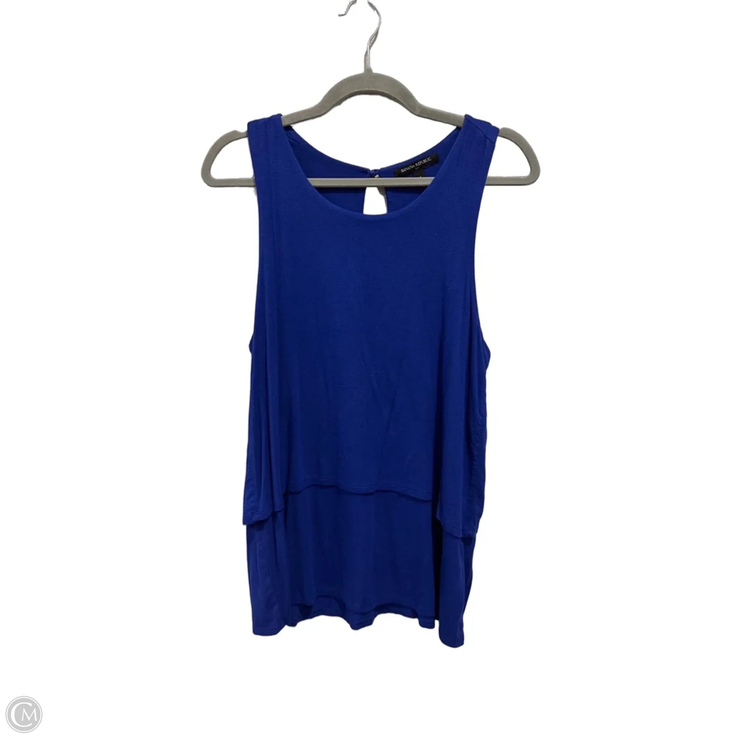 Tank Top By Banana Republic In Blue, Size: M