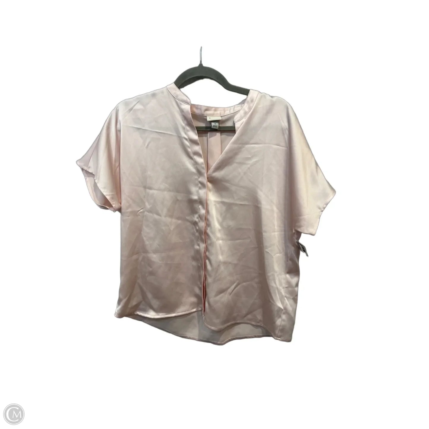 Top Short Sleeve By A New Day In Pink, Size: S