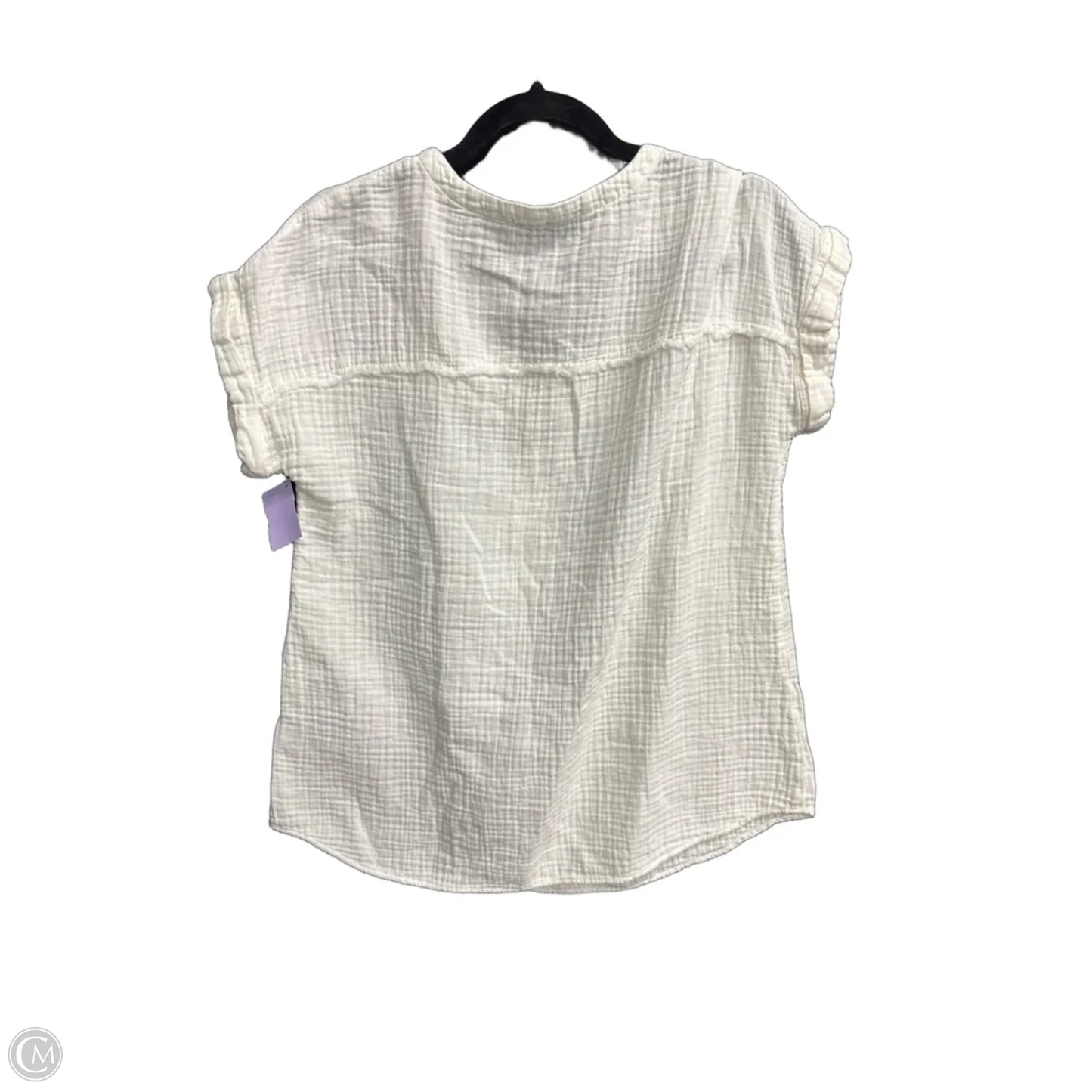 Top Short Sleeve By West Bound In White, Size: S