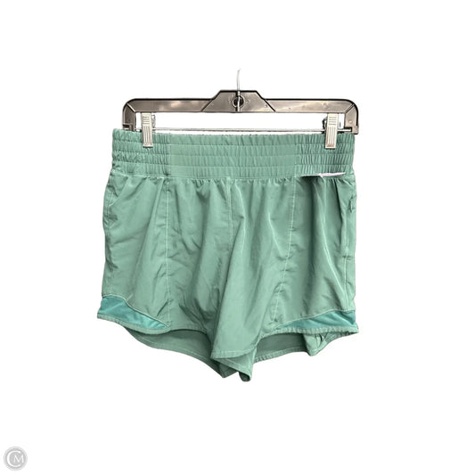 Athletic Shorts By Clothes Mentor In Green, Size: L