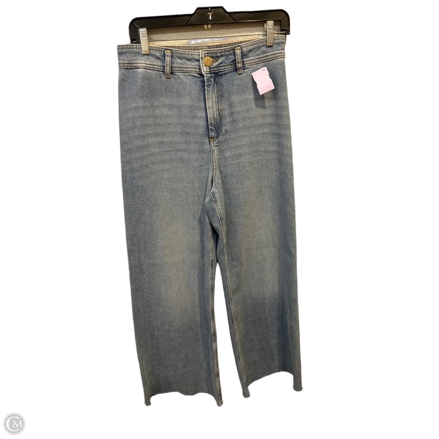 Jeans Wide Leg By Antonio Melani In Blue Denim, Size: 6