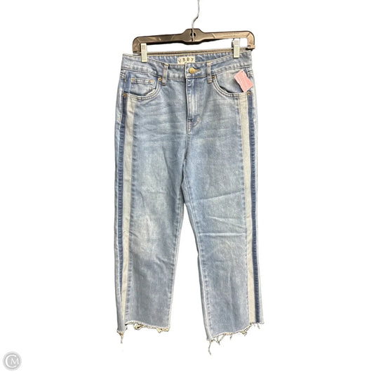 Jeans Straight By Clothes Mentor In Blue Denim, Size: 4
