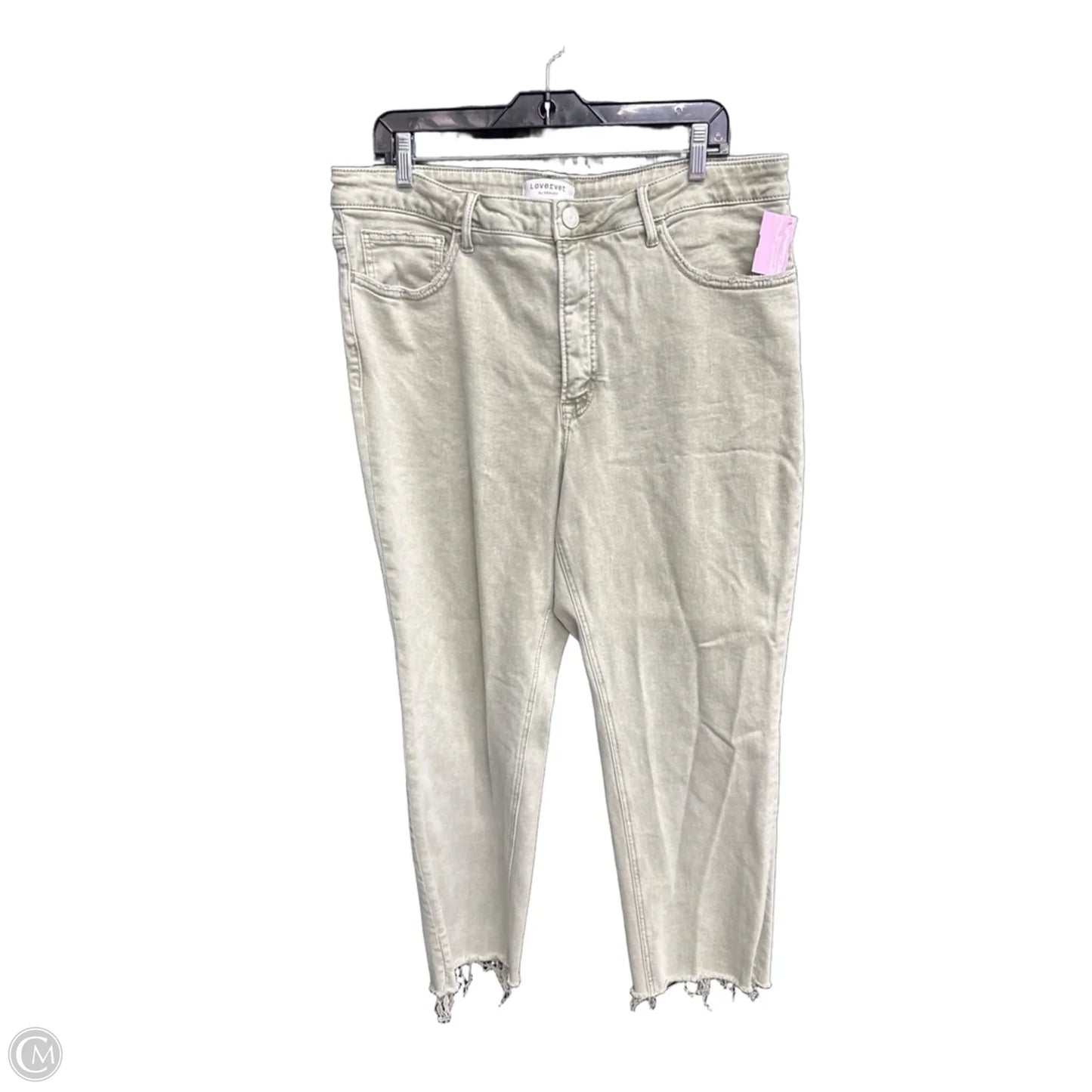 Jeans Straight By Clothes Mentor In Green, Size: 20