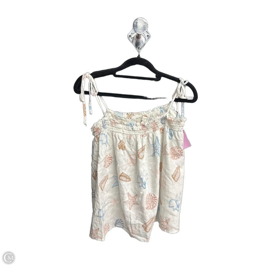 Blouse Sleeveless By Loft In Multi-colored, Size: M